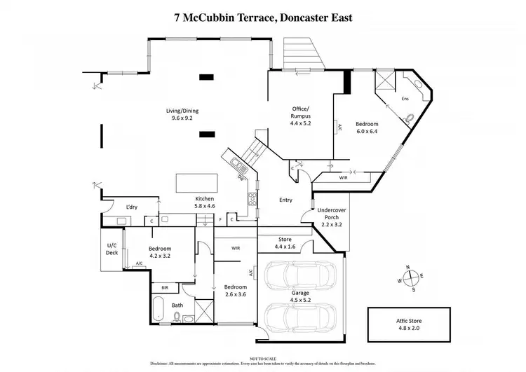 Floorplan of Homely house listing, 1/72 McCubbin Terrace, Doncaster East VIC 3109