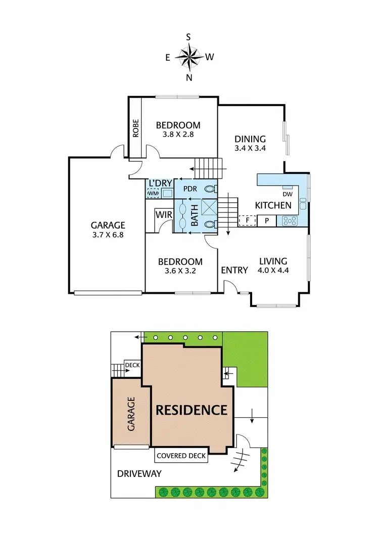 Floorplan of Homely house listing, 2A Blackwood Court, Nunawading VIC 3131