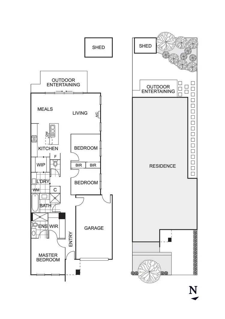 Floorplan of Homely house listing, 12/10 Heywood Street, Doreen VIC 3754