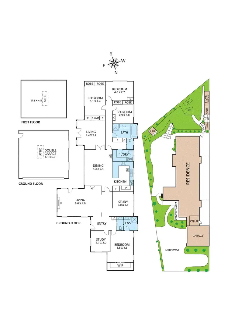 Floorplan of Homely house listing, 7 Booth Court, Eltham VIC 3095
