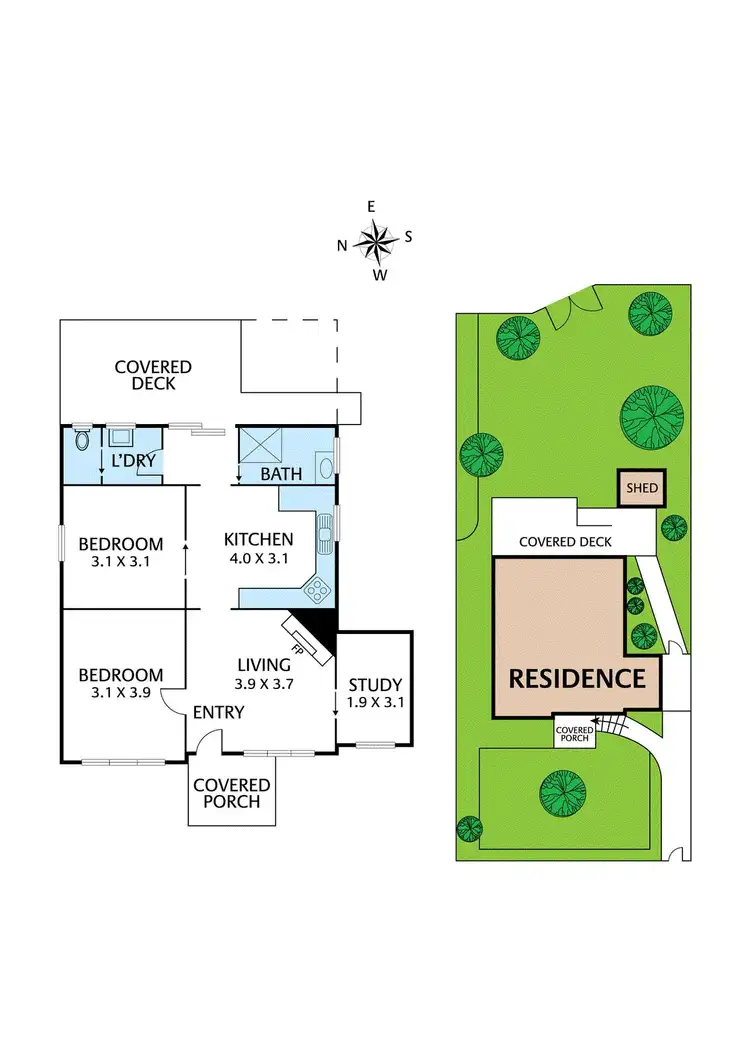 Floorplan of Homely house listing, 23 Haines Street, Mitcham VIC 3132