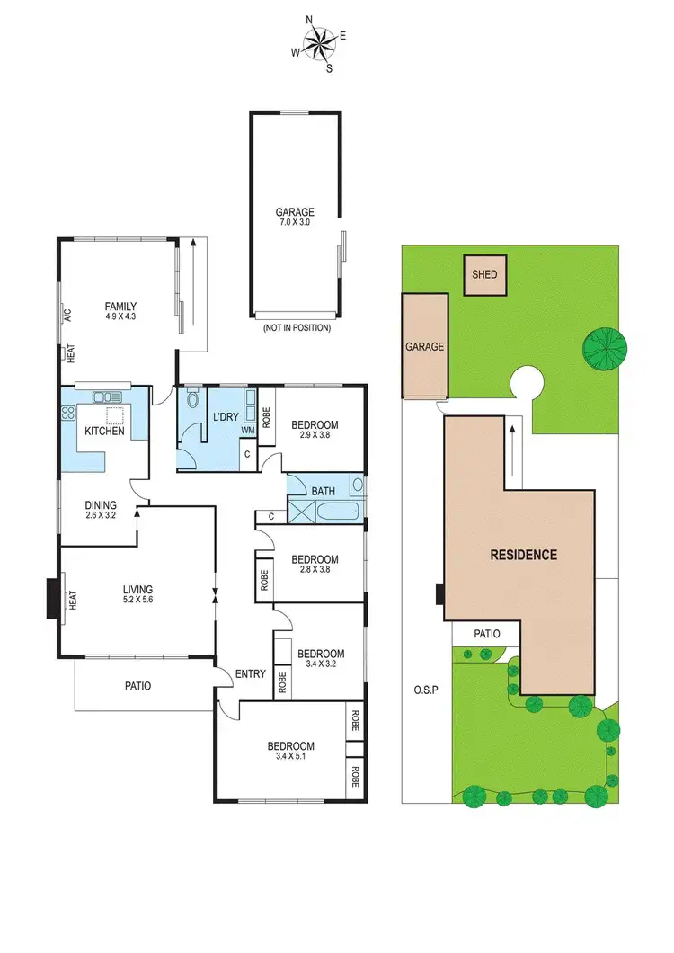 Floorplan of Homely house listing, 15 Northam Road, Bentleigh East VIC 3165