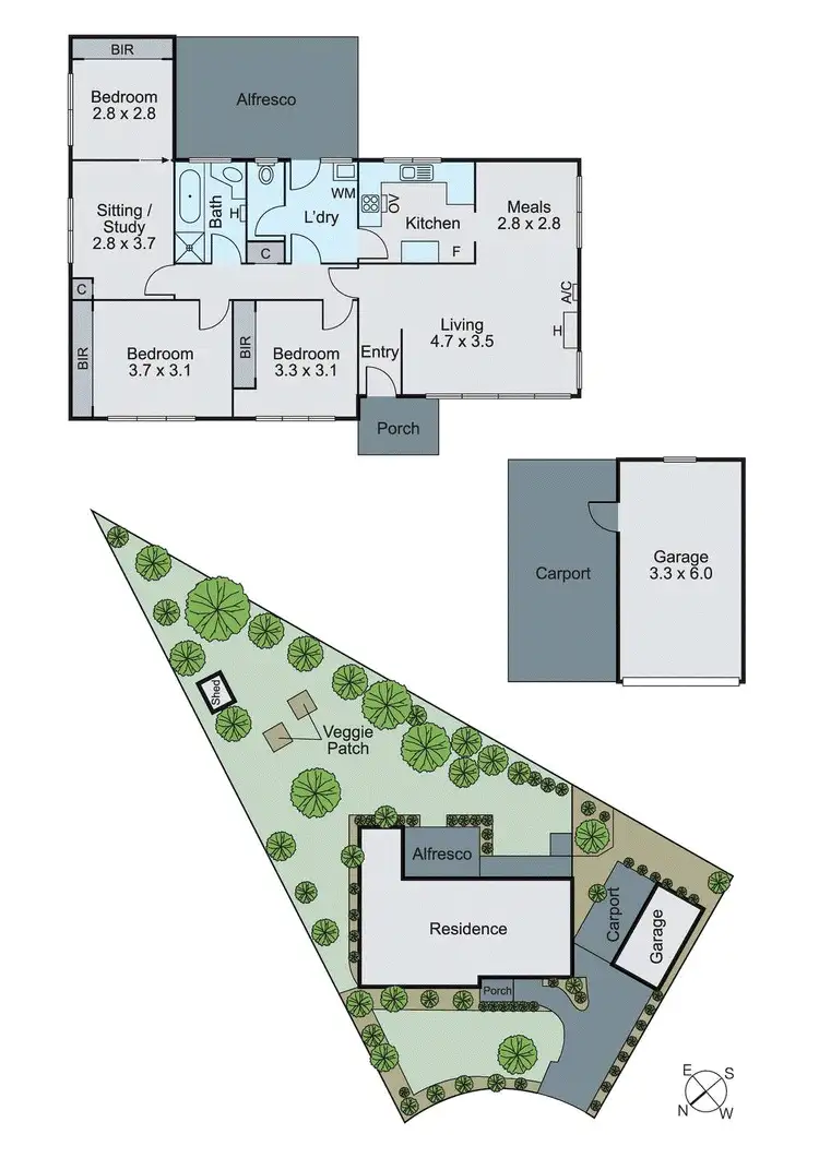 Floorplan of Homely house listing, 7 Hazel Court, Ashwood VIC 3147