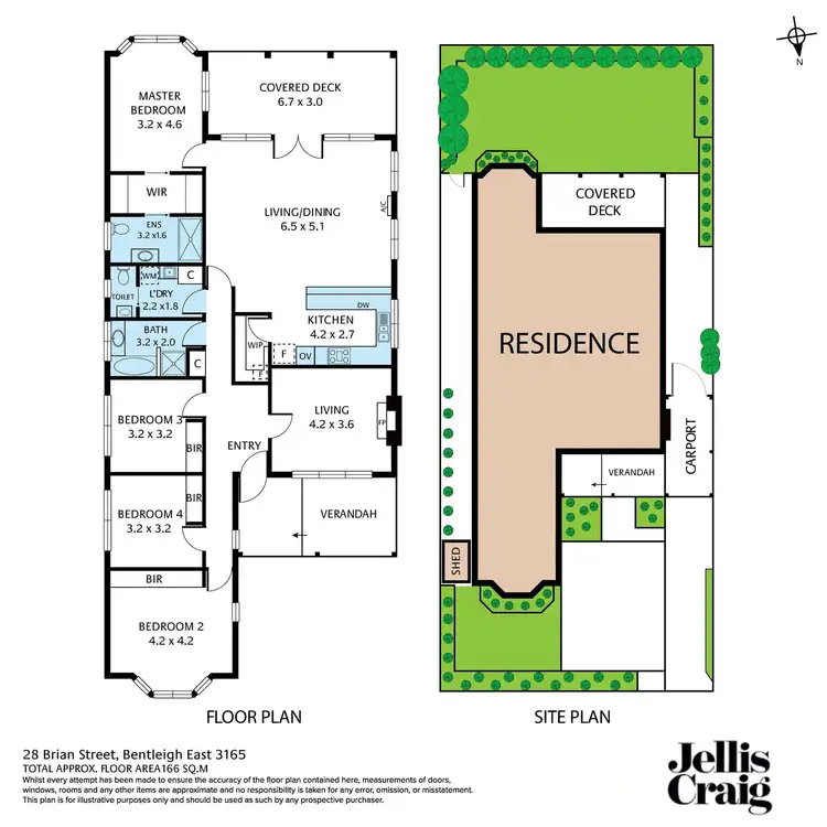 Floorplan of Homely house listing, 28 Brian Street, Bentleigh East VIC 3165