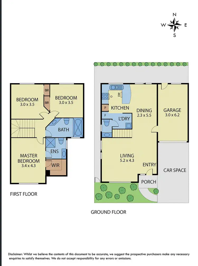 Floorplan of Homely house listing, 10 Elmtree Terrace, Chadstone VIC 3148