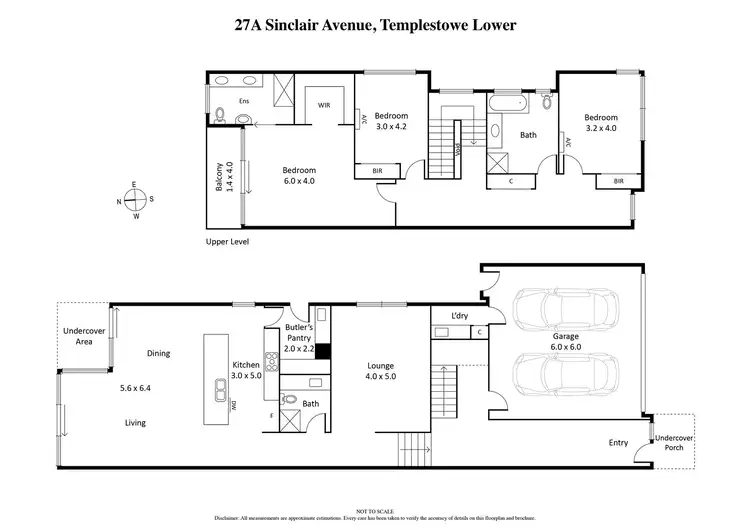 Floorplan of Homely house listing, 27A Sinclair Avenue, Templestowe Lower VIC 3107