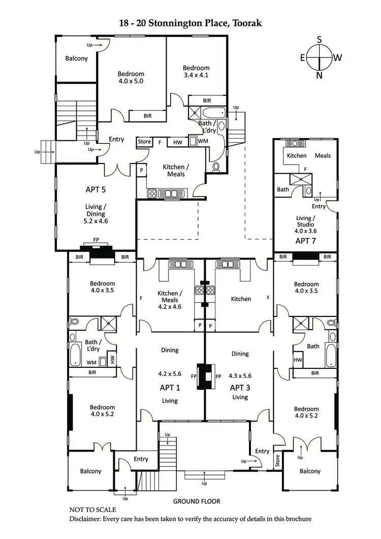 Floorplan of Homely block of units listing, 18-20 Stonnington Place, Toorak VIC 3142