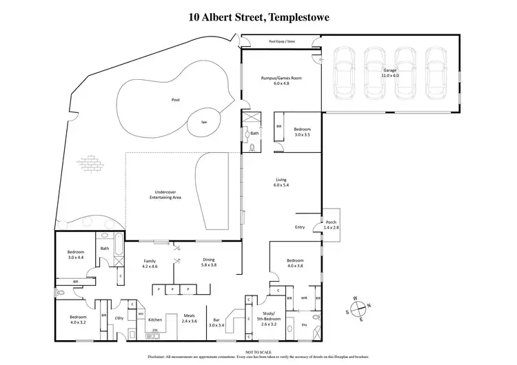 Floorplan of Homely house listing, 10 Albert Street, Templestowe VIC 3106