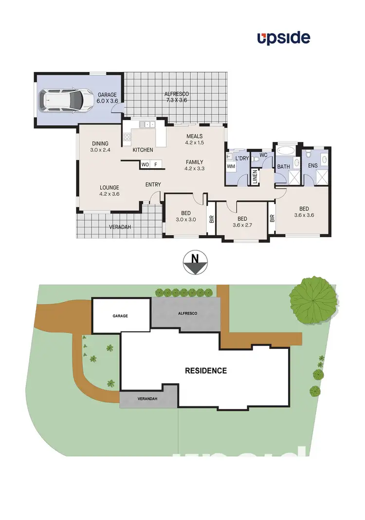 Floorplan of Homely house listing, 1 Dilston Close, West Hoxton NSW 2171