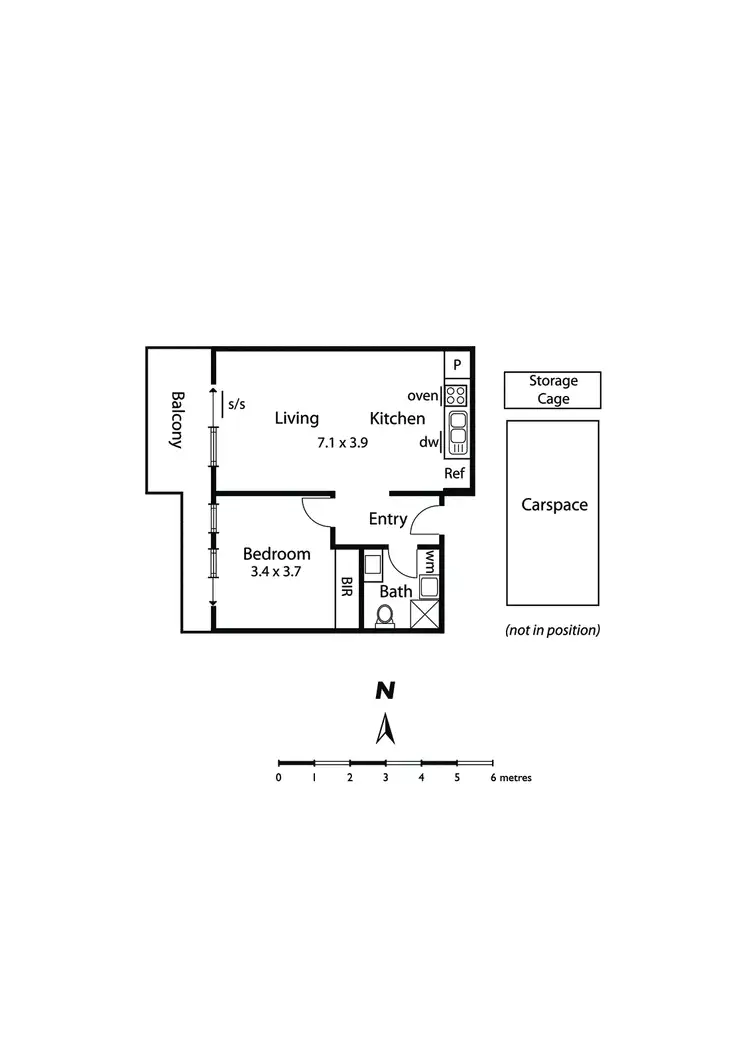 Floorplan of Homely apartment listing, 20/488 Neerim Road, Murrumbeena VIC 3163