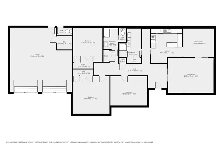 Floorplan of Homely house listing, 8 Licola Road, Heyfield VIC 3858