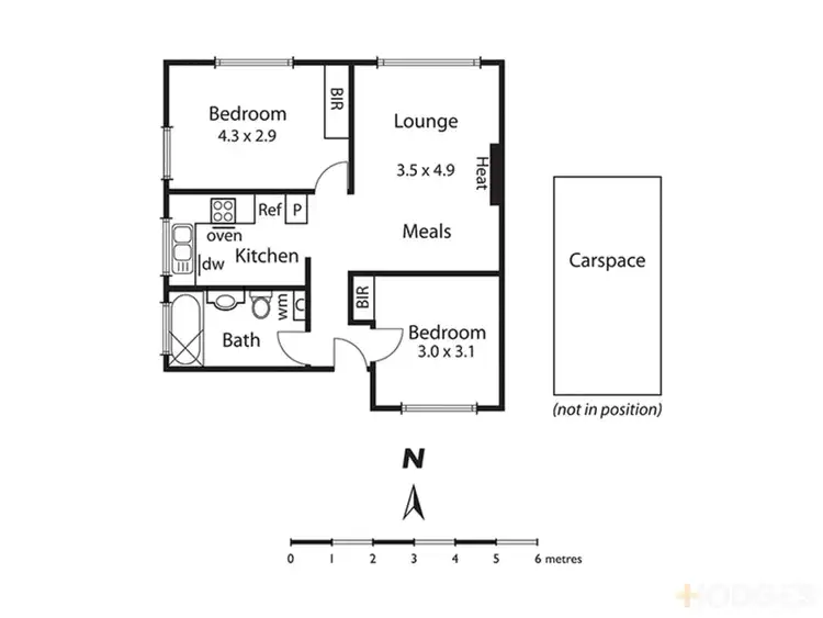 Floorplan of Homely apartment listing, 5/18 Darling Street, South Yarra VIC 3141