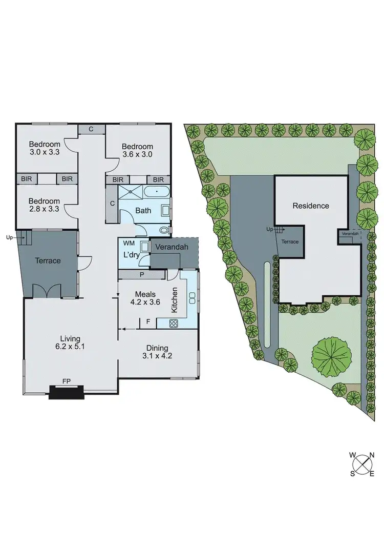 Floorplan of Homely house listing, 21 Biscayne Drive, Mount Waverley VIC 3149