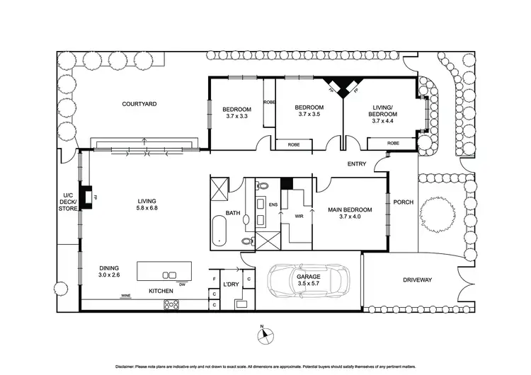 Floorplan of Homely house listing, 1 Mcarthur Street, Malvern VIC 3144