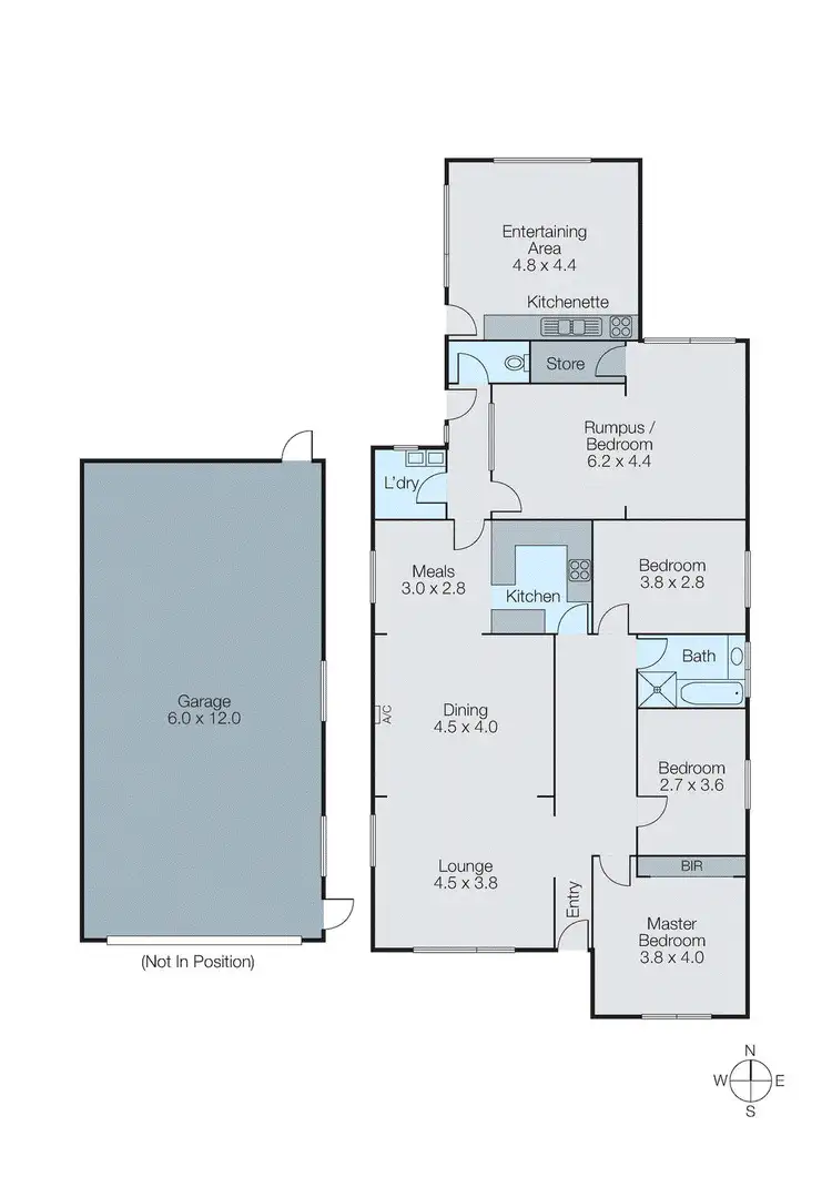 Floorplan of Homely house listing, 51 Mcmillan Street, Clayton South VIC 3169