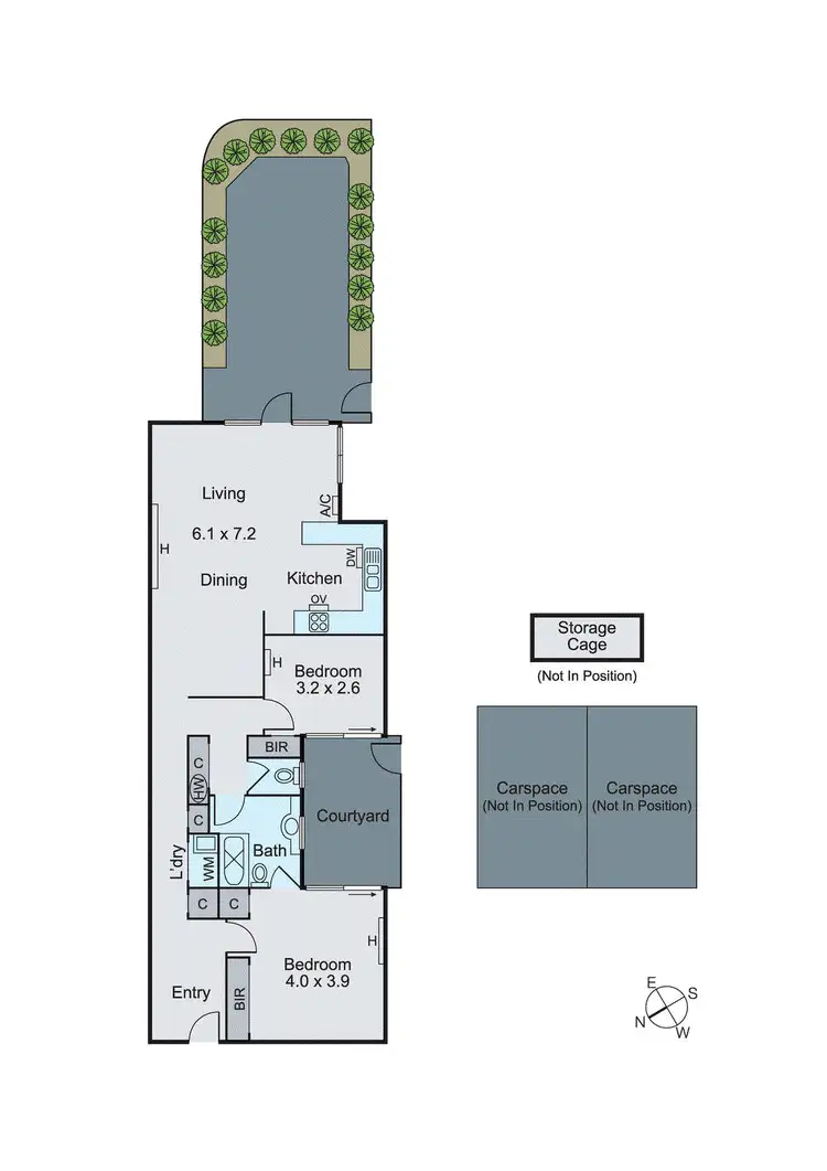 Floorplan of Homely apartment listing, 1/27 Edgar Street, Glen Iris VIC 3146