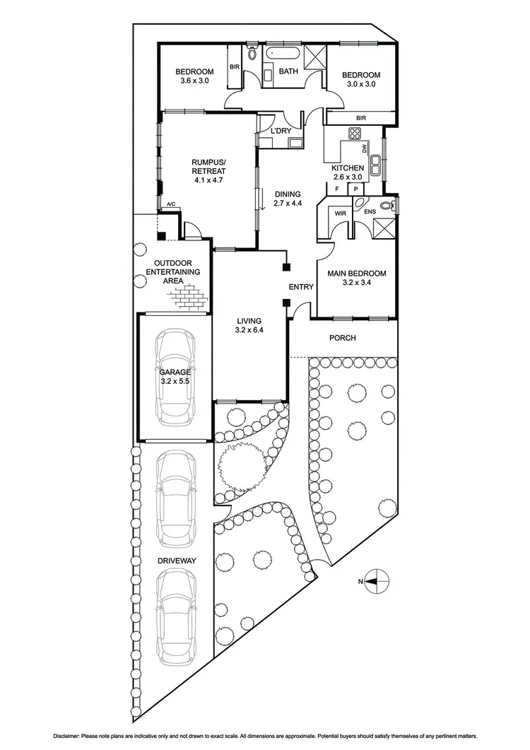 Floorplan of Homely house listing, 1/26 Francesco Street, Bentleigh East VIC 3165
