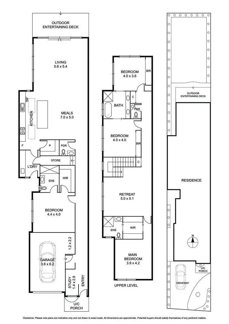 Floorplan of Homely townhouse listing, 19A Stockdale Avenue, Bentleigh East VIC 3165