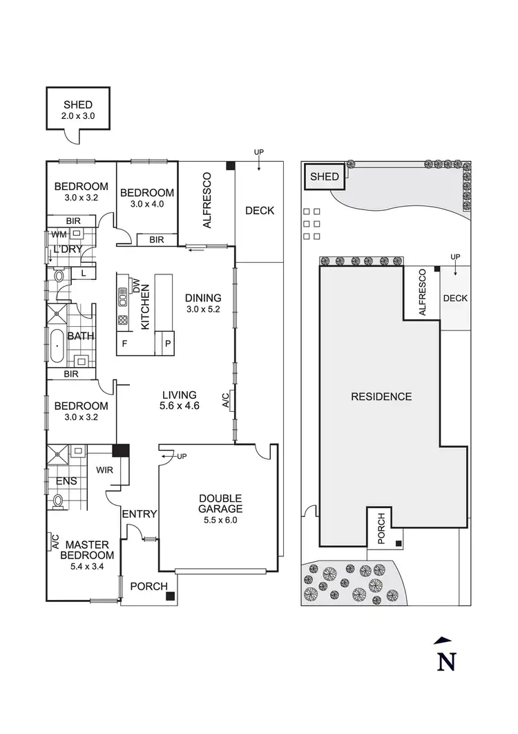 Floorplan of Homely house listing, 52 Fitzwilliam Drive, Doreen VIC 3754