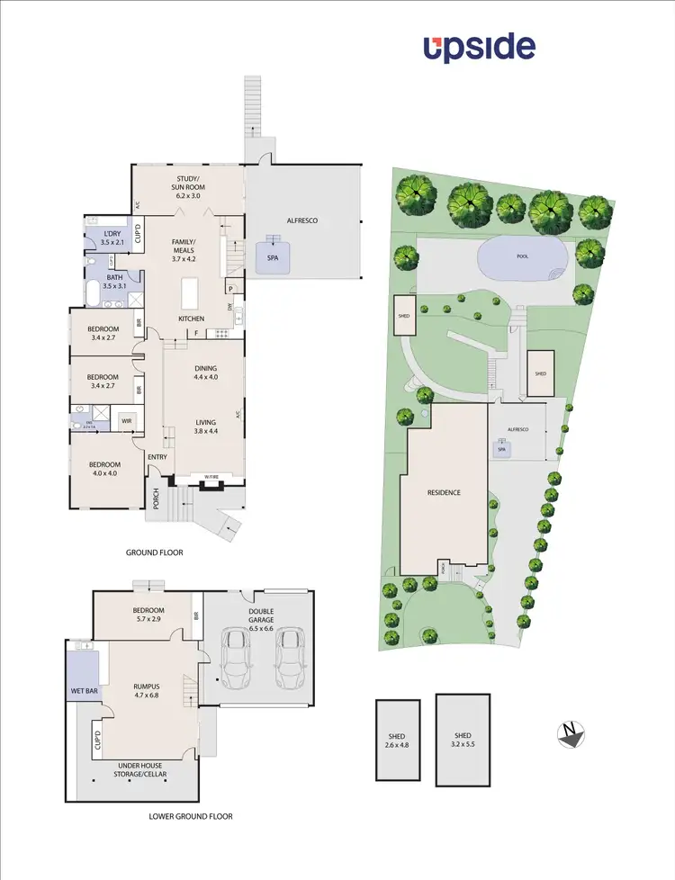 Floorplan of Homely house listing, 1 Cambridge Road, Mount Martha VIC 3934