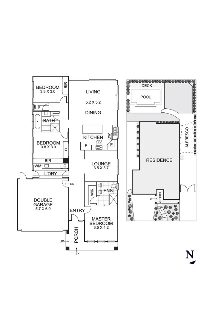 Floorplan of Homely house listing, 5 Macadamia Street, Doreen VIC 3754