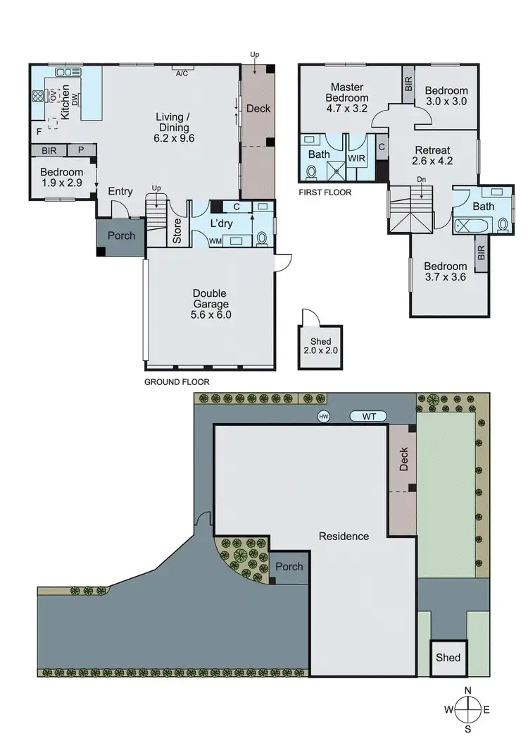 Floorplan of Homely house listing, 18A Catalina Avenue, Ashburton VIC 3147