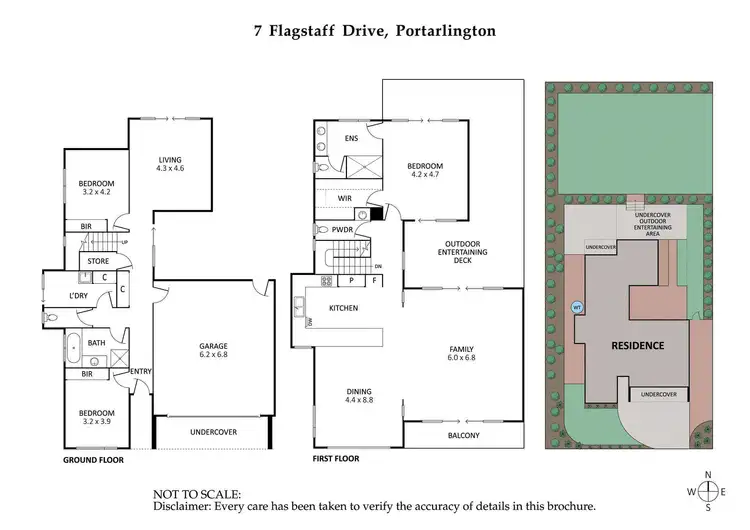 Floorplan of Homely house listing, 7 Flagstaff Drive, Portarlington VIC 3223
