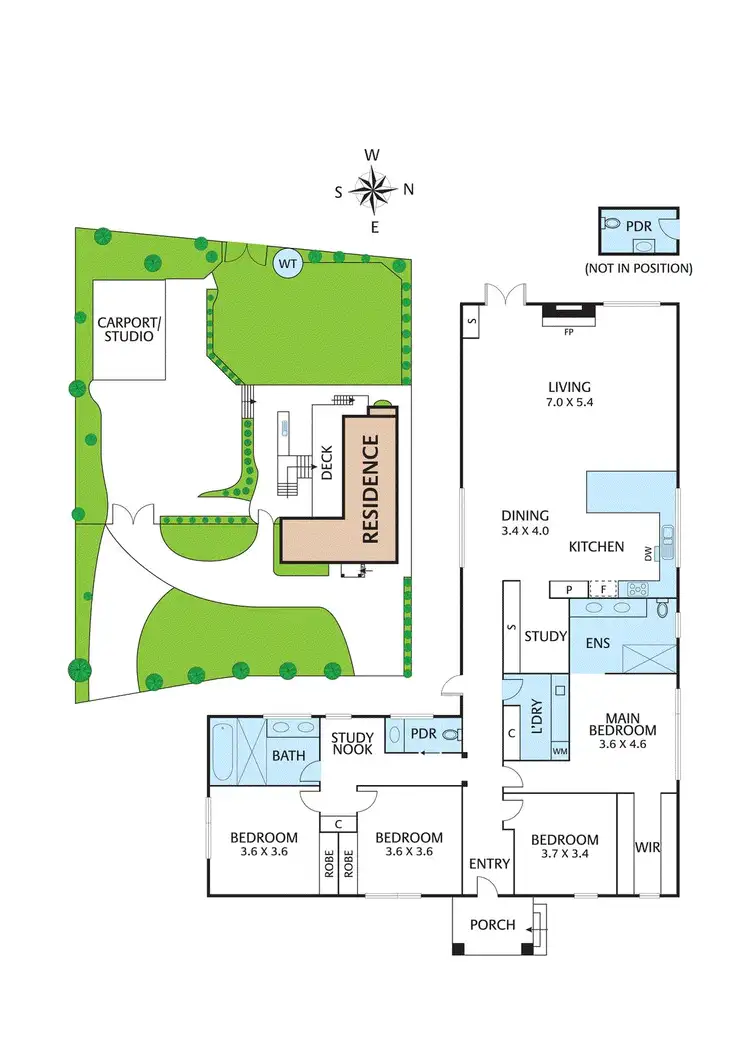 Floorplan of Homely house listing, 641 Heidelberg Kinglake Road, Hurstbridge VIC 3099