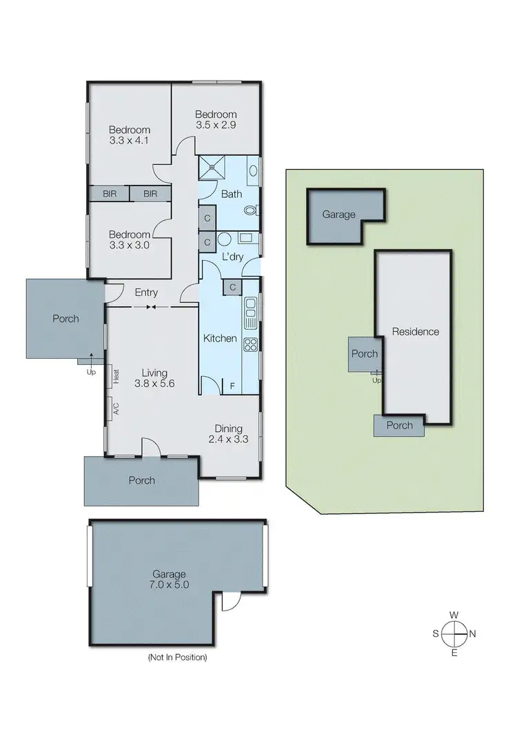 Floorplan of Homely house listing, 3 Simon Street, Clayton South VIC 3169