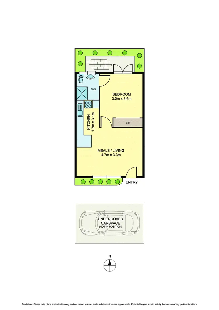 Floorplan of Homely unit listing, 11/104 Tinning Street, Brunswick VIC 3056