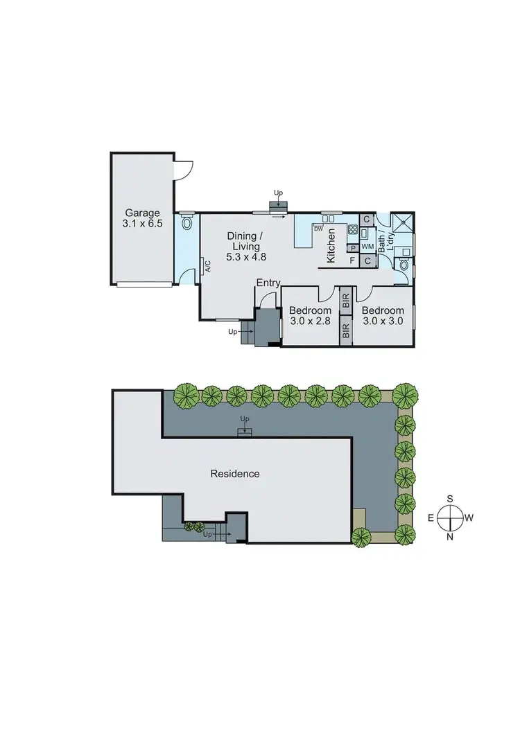 Floorplan of Homely unit listing, 3/2 Clanbrae Avenue, Burwood VIC 3125