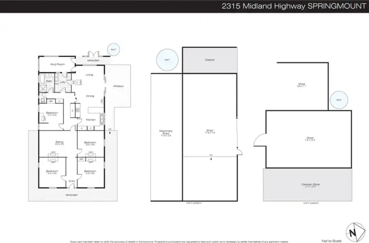 Floorplan of Homely land listing, 2315 Midland Highway, Springmount VIC 3364
