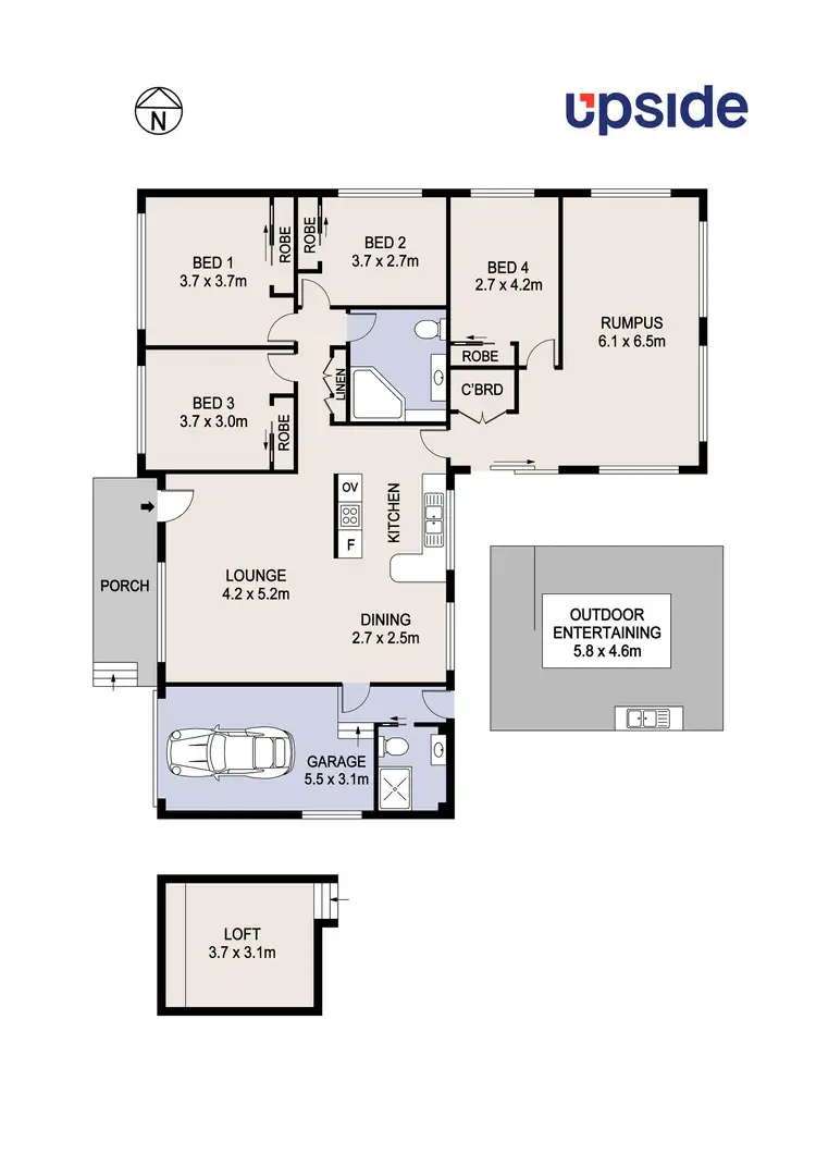 Floorplan of Homely house listing, 6 Allambie Place, Port Macquarie NSW 2444
