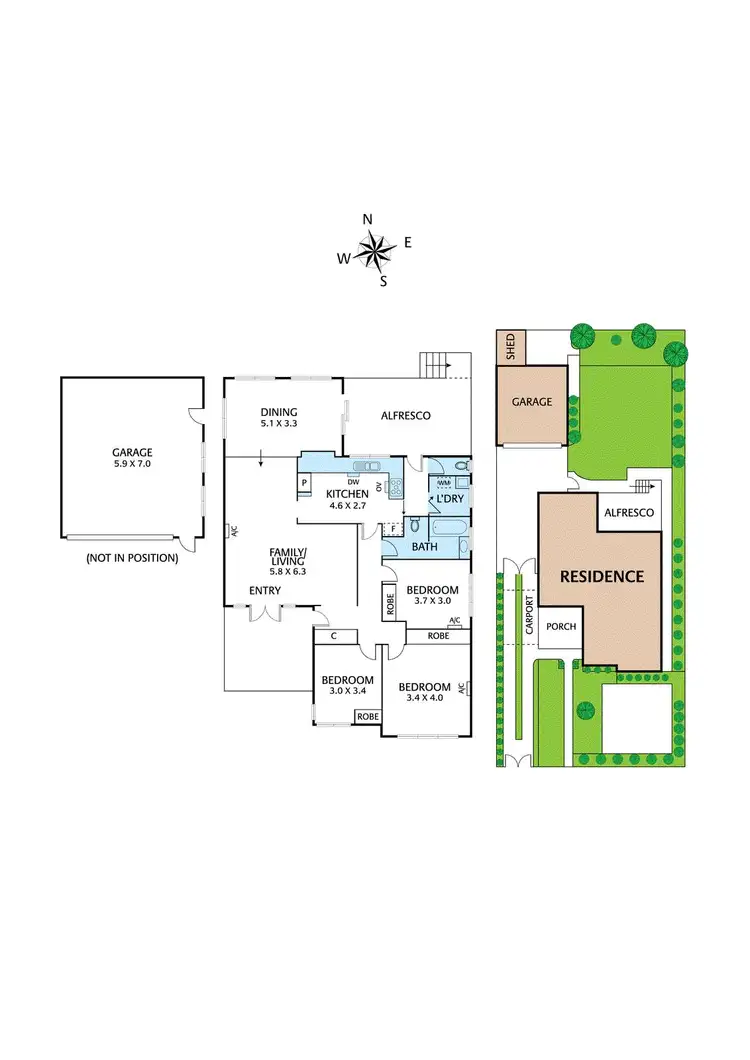 Floorplan of Homely house listing, 7 Bindy Street, Blackburn South VIC 3130
