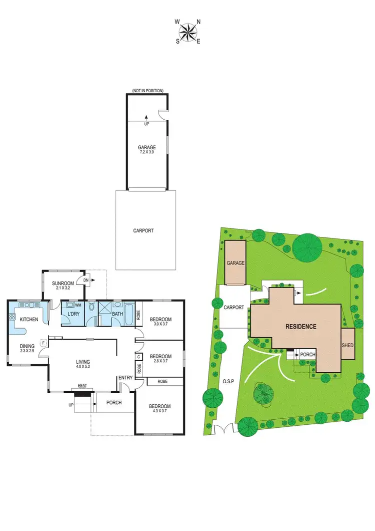 Floorplan of Homely house listing, 9 Brosa Avenue, Bentleigh East VIC 3165
