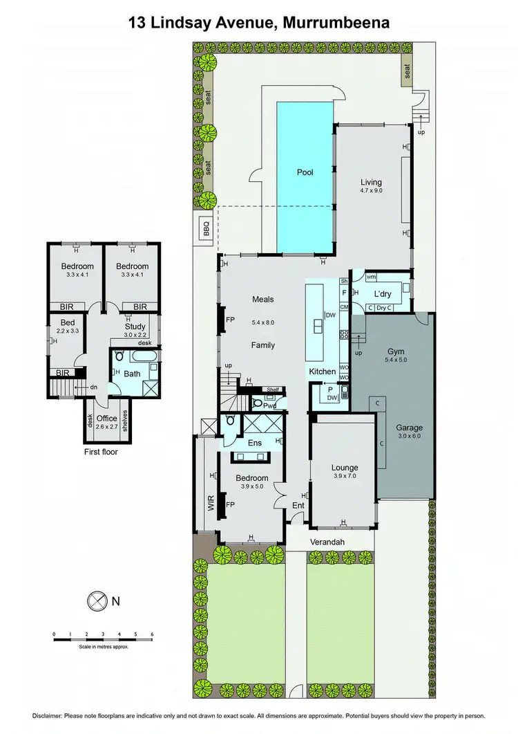 Floorplan of Homely house listing, 13 Lindsay Avenue, Murrumbeena VIC 3163