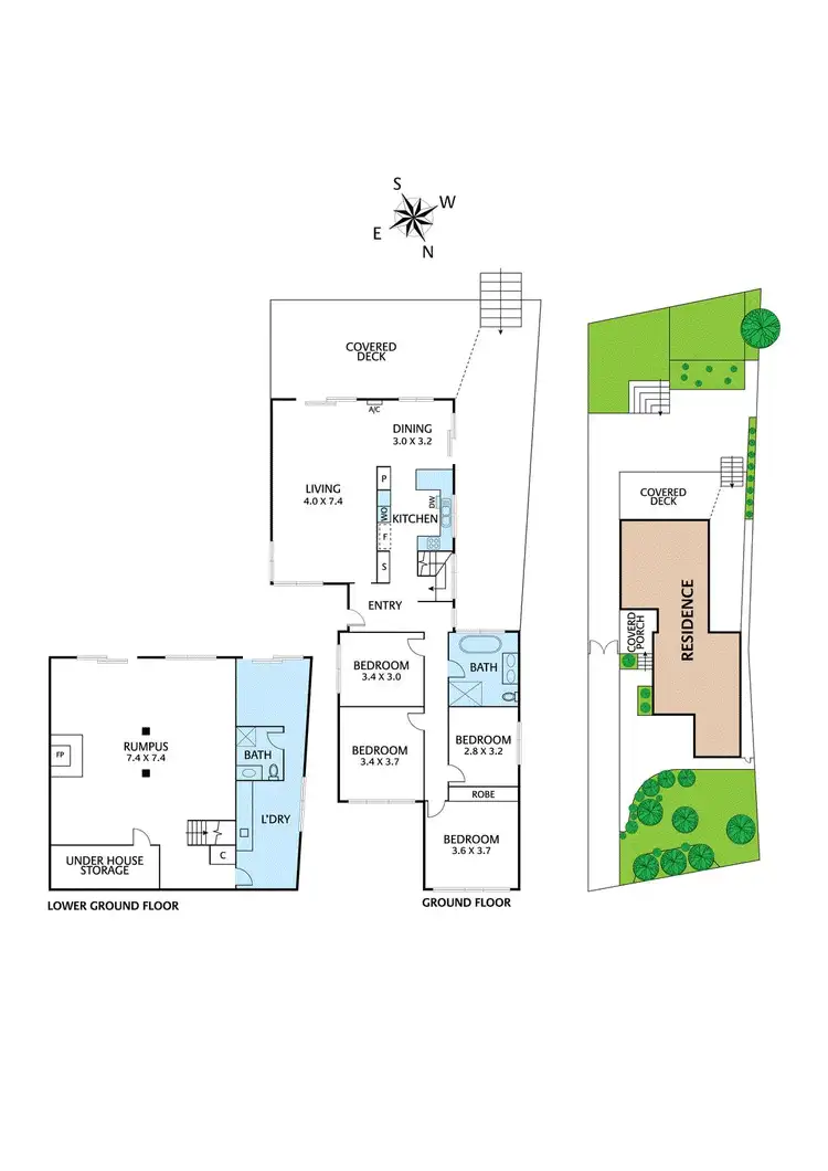 Floorplan of Homely house listing, 14 Wattle Avenue, Montmorency VIC 3094