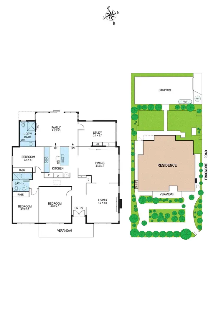 Floorplan of Homely house listing, 153 Murrumbeena Road, Murrumbeena VIC 3163