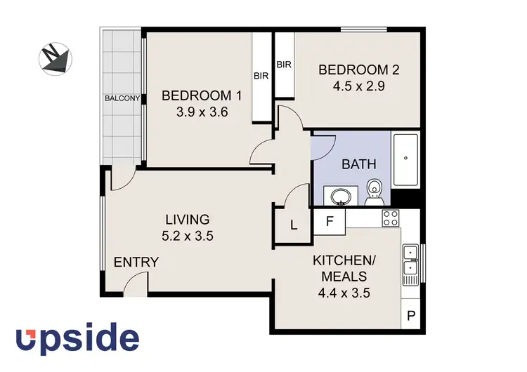 Floorplan of Homely unit listing, 26/70-72 Uriarra Road, Crestwood NSW 2620