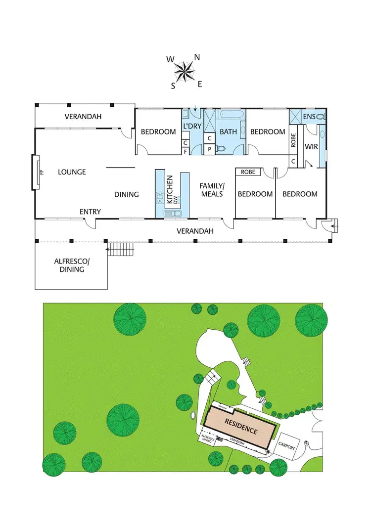 Floorplan of Homely house listing, 33 Aton Street, North Warrandyte VIC 3113