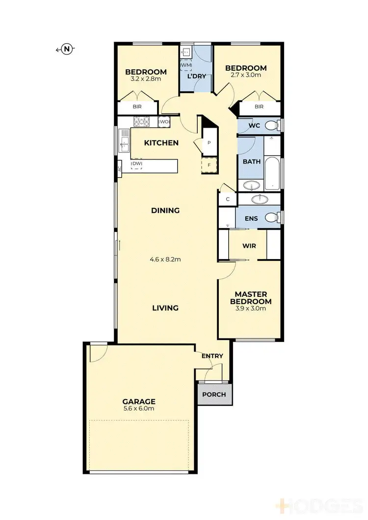 Floorplan of Homely house listing, 62 Latham Street, Werribee VIC 3030