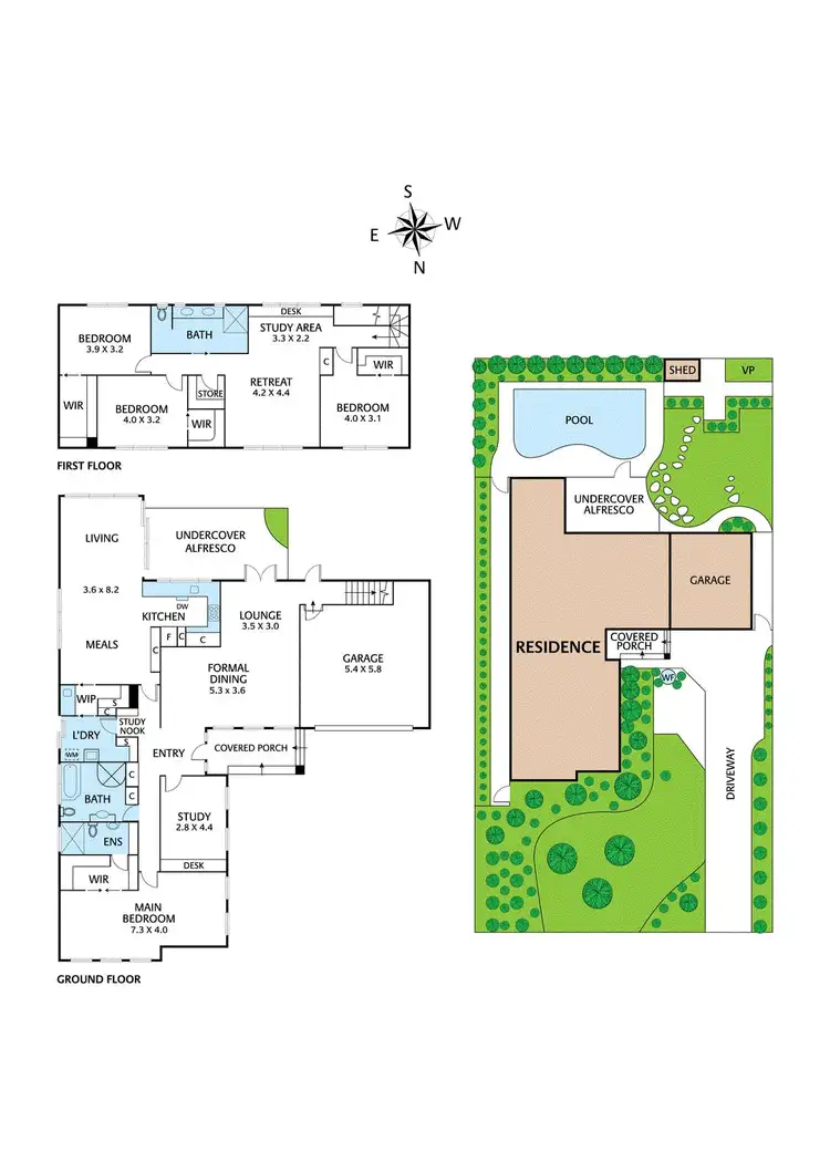 Floorplan of Homely house listing, 65 Lockhart Road, Ringwood North VIC 3134