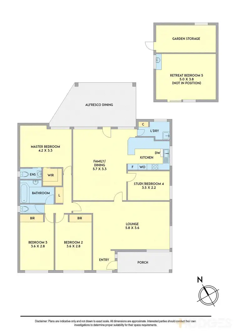 Floorplan of Homely house listing, 9 Kubis Avenue, Aspendale VIC 3195