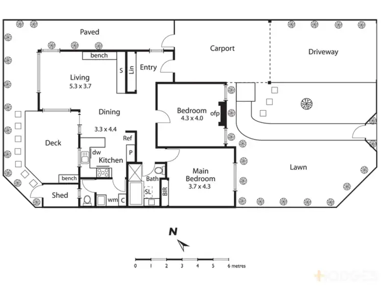 Floorplan of Homely house listing, 21A Sixth Street, Parkdale VIC 3195