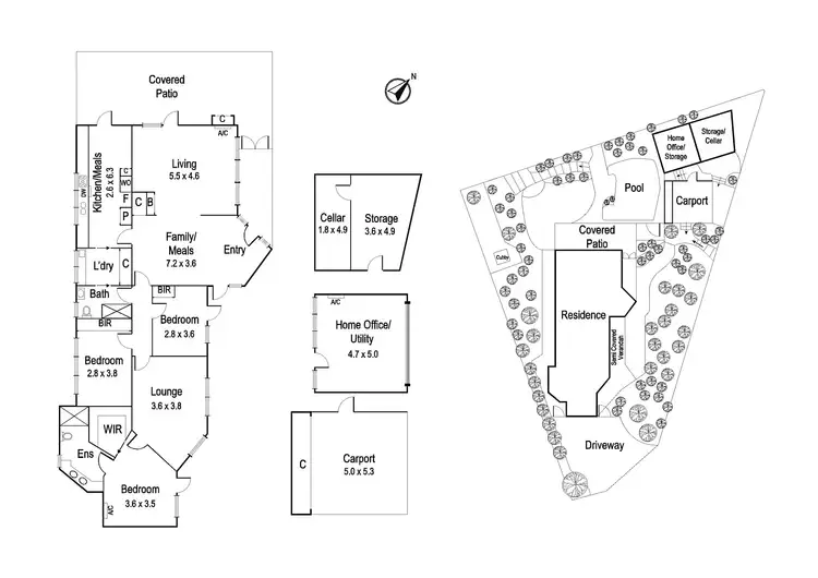 Floorplan of Homely house listing, 2 Byron Avenue, Lower Plenty VIC 3093