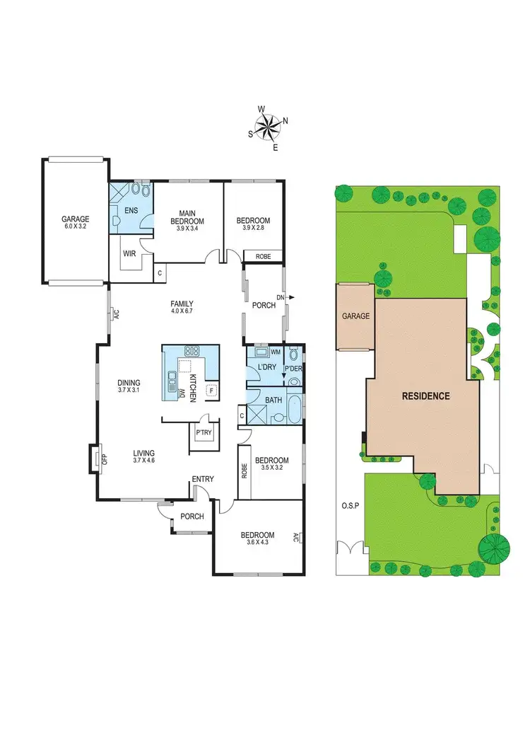 Floorplan of Homely house listing, 9 Geel Street, Bentleigh VIC 3204