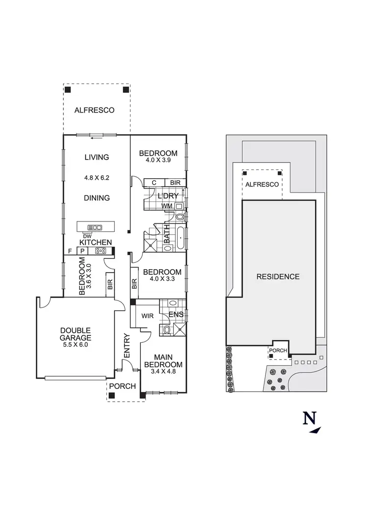 Floorplan of Homely house listing, 11 Cantera Avenue, Doreen VIC 3754