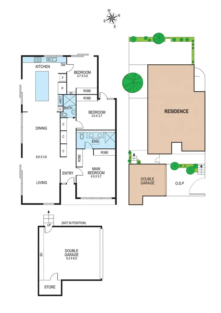 Floorplan of Homely townhouse listing, 5/200 Bay Road, Sandringham VIC 3191