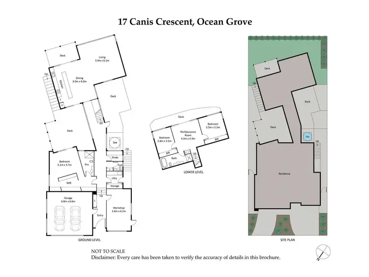 Floorplan of Homely house listing, 17 Canis Crescent, Ocean Grove VIC 3226