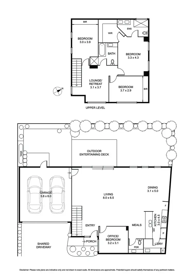 Floorplan of Homely townhouse listing, 3/4 Cora Court, Mount Waverley VIC 3149
